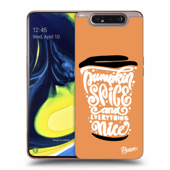 Ovitek za Samsung Galaxy A80 A805F - Pumpkin coffee
