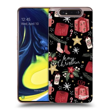 Ovitek za Samsung Galaxy A80 A805F - Christmas