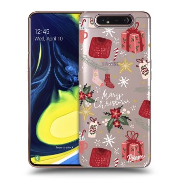 Ovitek za Samsung Galaxy A80 A805F - Christmas