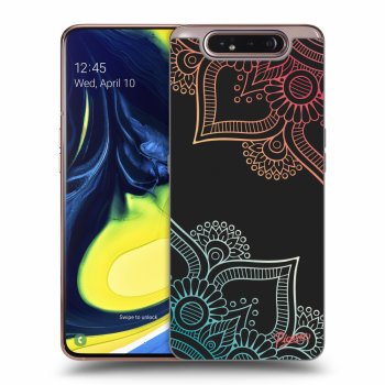 Ovitek za Samsung Galaxy A80 A805F - Flowers pattern