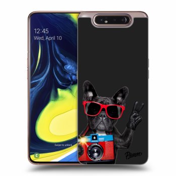 Ovitek za Samsung Galaxy A80 A805F - French Bulldog