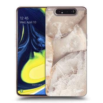 Ovitek za Samsung Galaxy A80 A805F - Cream marble