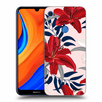 Ovitek za Huawei Y6S - Red Lily