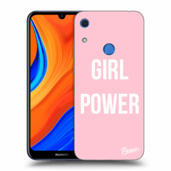 Picasee silikonski črni ovitek za Huawei Y6S - Girl power