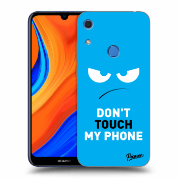 Ovitek za Huawei Y6S - Angry Eyes - Blue