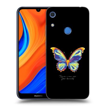 Ovitek za Huawei Y6S - Diamanty Black