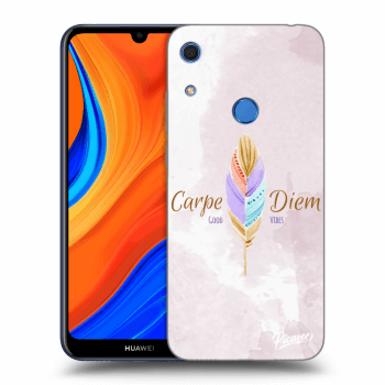 Picasee silikonski prozorni ovitek za Huawei Y6S - Carpe Diem