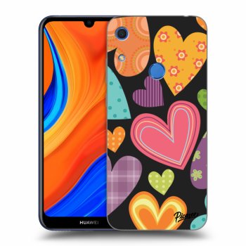 Ovitek za Huawei Y6S - Colored heart