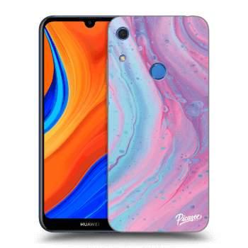 Ovitek za Huawei Y6S - Pink liquid