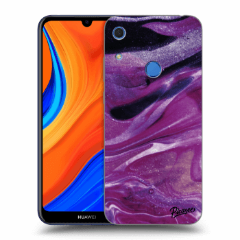 Ovitek za Huawei Y6S - Purple glitter