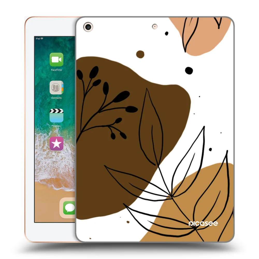 Picasee silikonski prozorni ovitek za Apple iPad 9.7" 2018 (6. gen) - Boho style