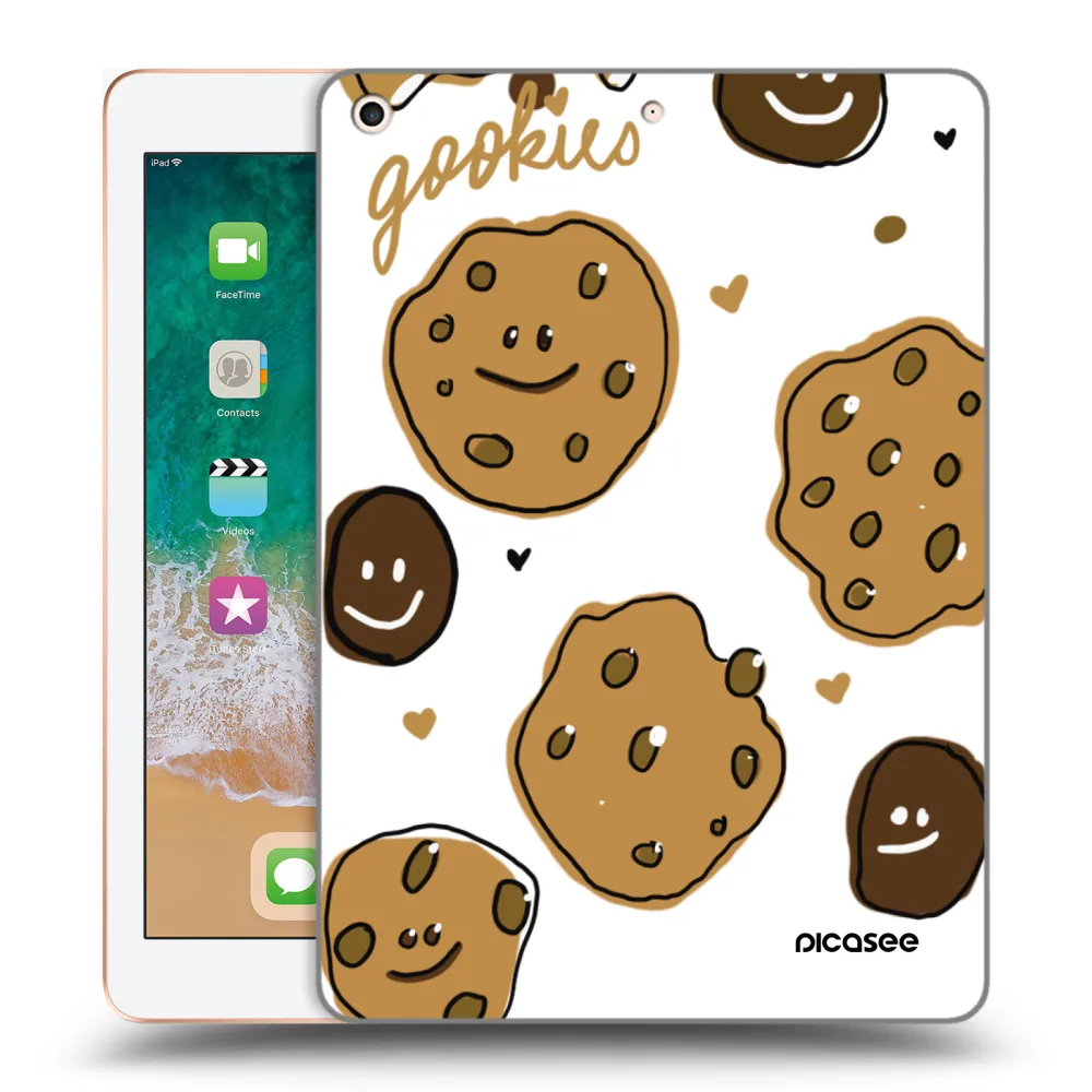 Picasee silikonski prozorni ovitek za Apple iPad 9.7" 2018 (6. gen) - Gookies