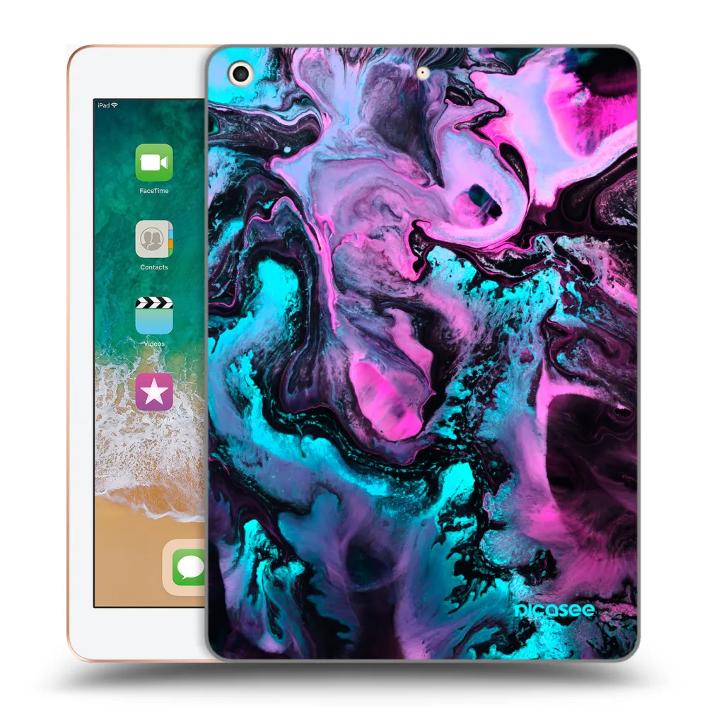 Picasee silikonski prozorni ovitek za Apple iPad 9.7" 2018 (6. gen) - Lean