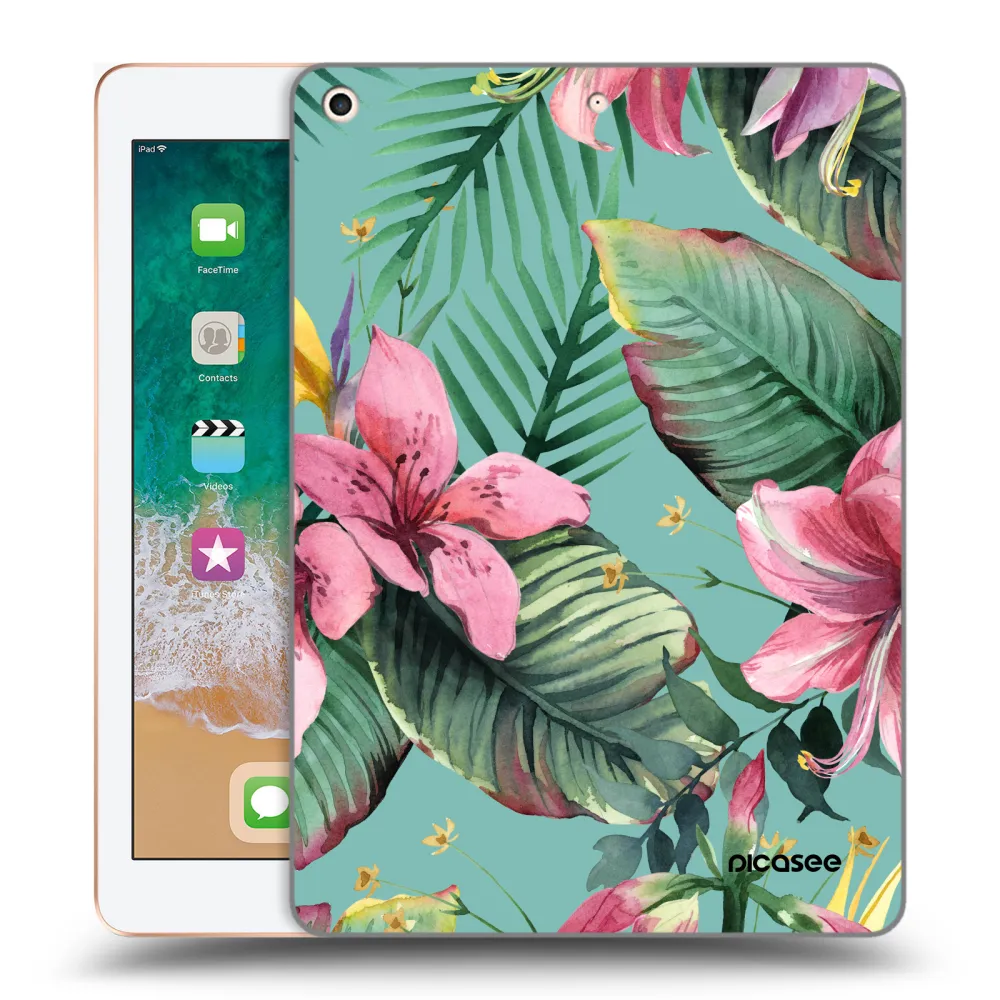 Picasee silikonski prozorni ovitek za Apple iPad 9.7" 2018 (6. gen) - Hawaii