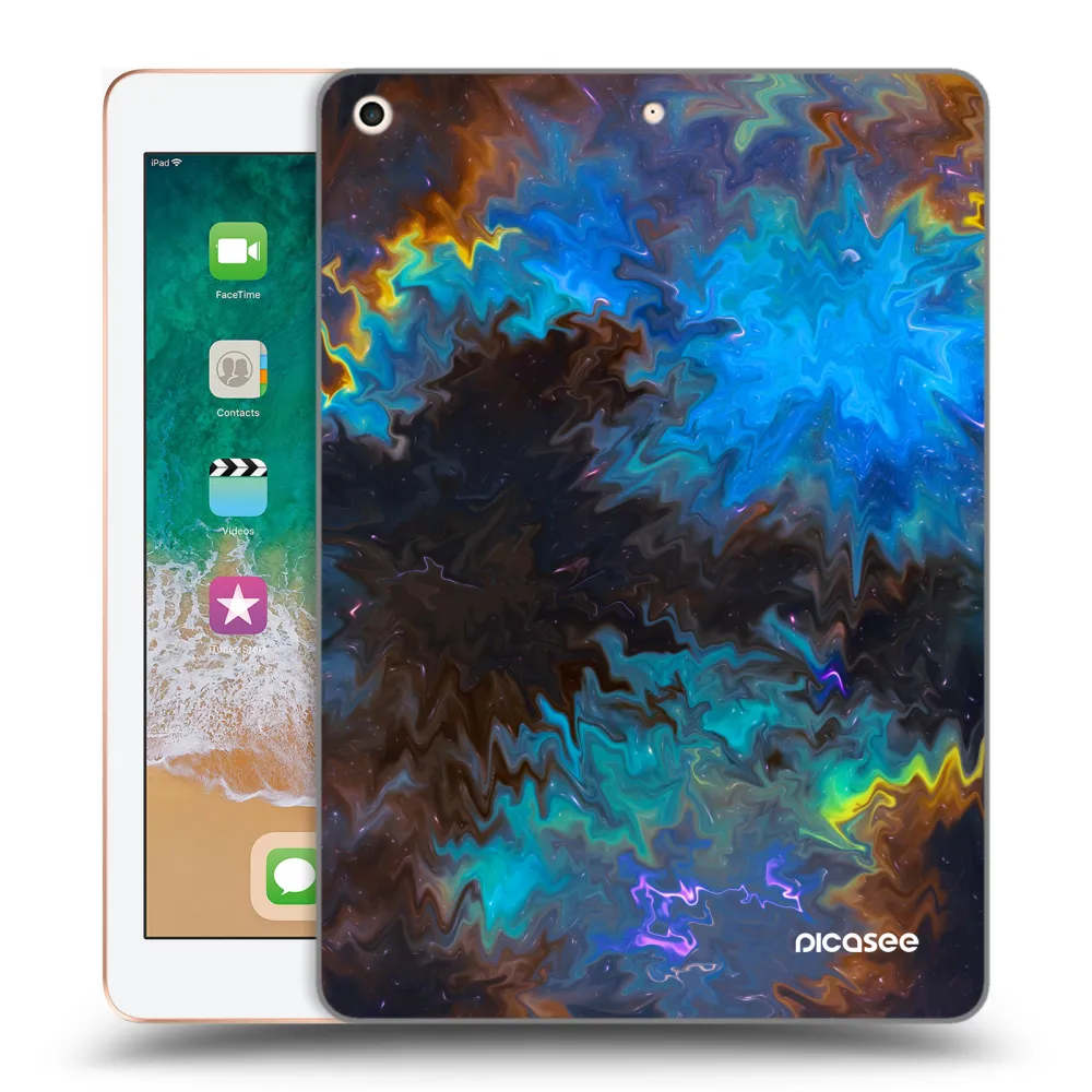 Picasee silikonski prozorni ovitek za Apple iPad 9.7" 2018 (6. gen) - Space