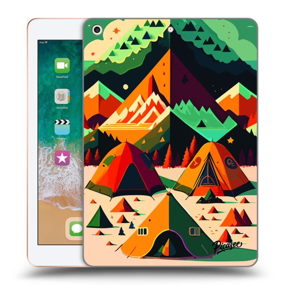 Picasee silikonski črni ovitek za Apple iPad 9.7" 2018 (6. gen) - Alaska