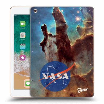 Picasee silikonski prozorni ovitek za Apple iPad 9.7" 2018 (6. gen) - Eagle Nebula