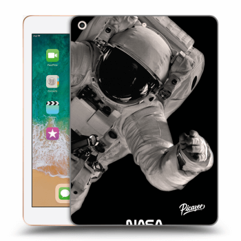 Picasee silikonski prozorni ovitek za Apple iPad 9.7" 2018 (6. gen) - Astronaut Big