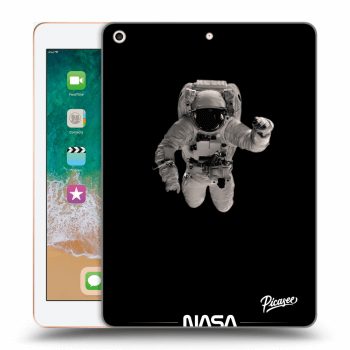 Picasee silikonski prozorni ovitek za Apple iPad 9.7" 2018 (6. gen) - Astronaut Minimal