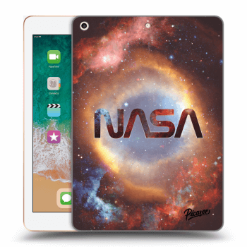 Picasee silikonski črni ovitek za Apple iPad 9.7" 2018 (6. gen) - Nebula