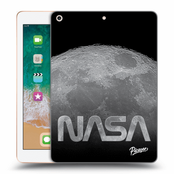 Picasee silikonski prozorni ovitek za Apple iPad 9.7" 2018 (6. gen) - Moon Cut