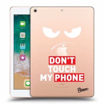 Ovitek za Apple iPad 9.7" 2018 (6. gen) - Angry Eyes - Transparent