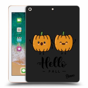 Picasee silikonski črni ovitek za Apple iPad 9.7" 2018 (6. gen) - Hallo Fall