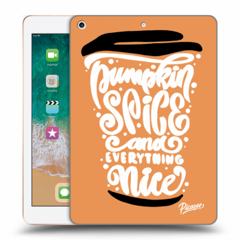 Ovitek za Apple iPad 9.7" 2018 (6. gen) - Pumpkin coffee