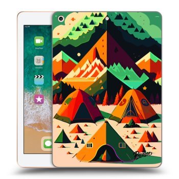 Picasee silikonski prozorni ovitek za Apple iPad 9.7" 2018 (6. gen) - Alaska