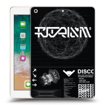 Picasee silikonski črni ovitek za Apple iPad 9.7" 2018 (6. gen) - BLACK DISCO