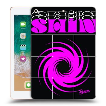 Picasee silikonski črni ovitek za Apple iPad 9.7" 2018 (6. gen) - SHINE