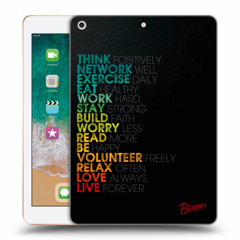 Ovitek za Apple iPad 9.7" 2018 (6. gen) - Motto life