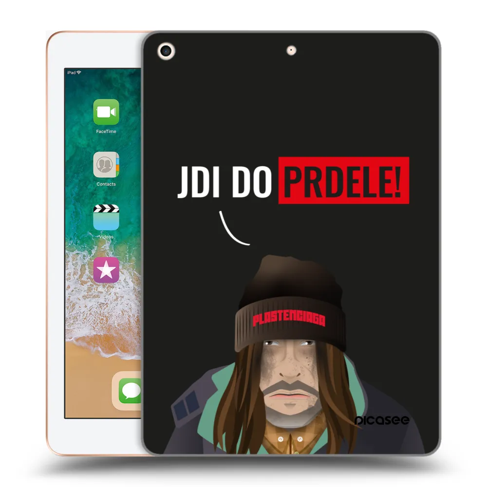 Picasee silikonski prozorni ovitek za Apple iPad 9.7" 2018 (6. gen) - Bezďák
