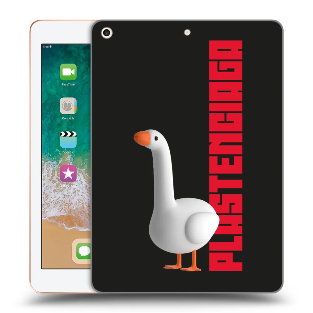 Picasee silikonski prozorni ovitek za Apple iPad 9.7" 2018 (6. gen) - Kiky Ricky