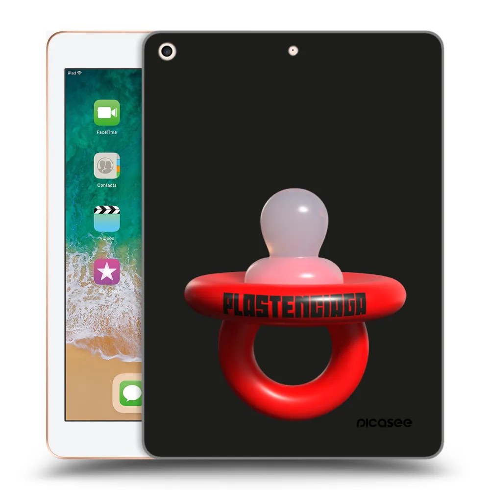 Picasee silikonski prozorni ovitek za Apple iPad 9.7" 2018 (6. gen) - Le Dudel
