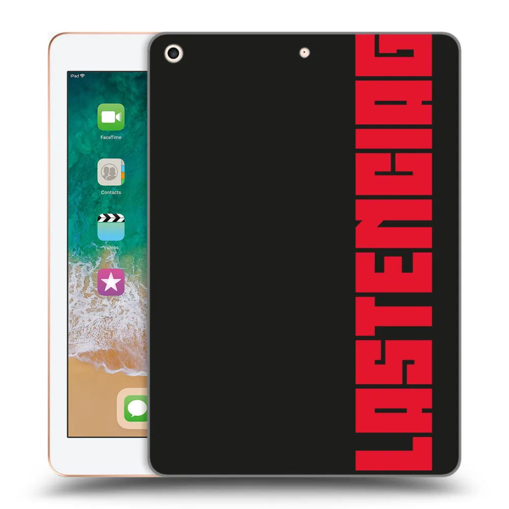 Picasee silikonski prozorni ovitek za Apple iPad 9.7" 2018 (6. gen) - Plastenciaga