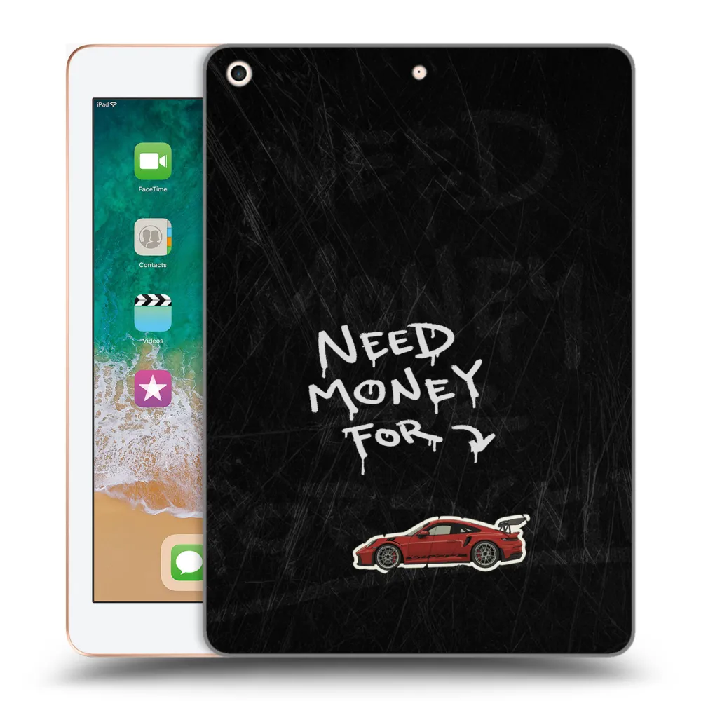 Picasee silikonski prozorni ovitek za Apple iPad 9.7" 2018 (6. gen) - Track Mode