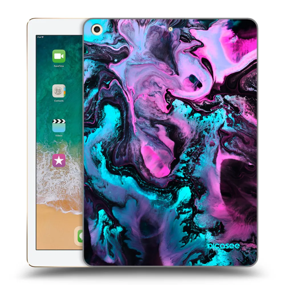 Picasee silikonski prozorni ovitek za Apple iPad 9.7" 2017 (5. gen) - Lean