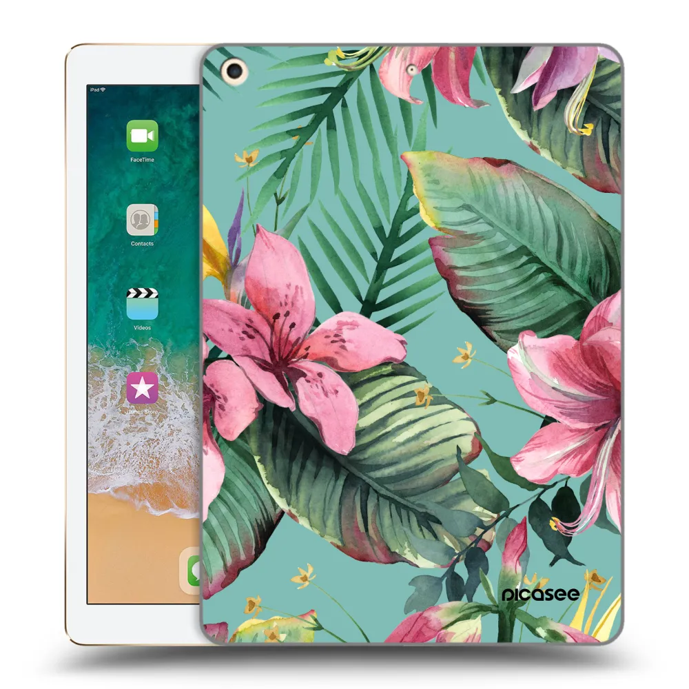 Picasee silikonski prozorni ovitek za Apple iPad 9.7" 2017 (5. gen) - Hawaii