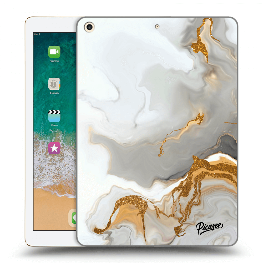 Picasee silikonski črni ovitek za Apple iPad 9.7" 2017 (5. gen) - Her