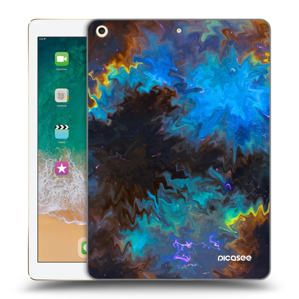 Picasee silikonski prozorni ovitek za Apple iPad 9.7" 2017 (5. gen) - Space