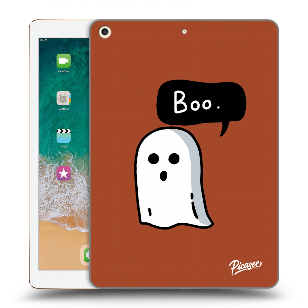 Picasee silikonski prozorni ovitek za Apple iPad 9.7" 2017 (5. gen) - Boo