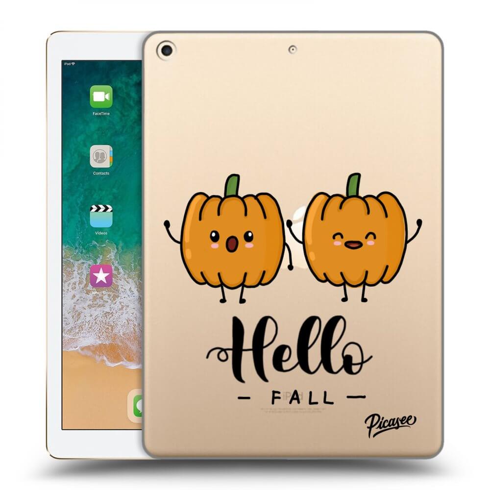 Picasee silikonski prozorni ovitek za Apple iPad 9.7" 2017 (5. gen) - Hallo Fall