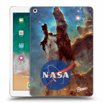 Picasee silikonski črni ovitek za Apple iPad 9.7" 2017 (5. gen) - Eagle Nebula