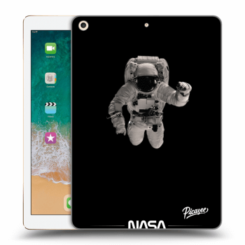 Picasee silikonski prozorni ovitek za Apple iPad 9.7" 2017 (5. gen) - Astronaut Minimal