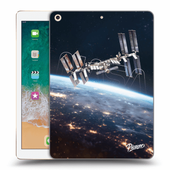 Picasee silikonski črni ovitek za Apple iPad 9.7" 2017 (5. gen) - Station