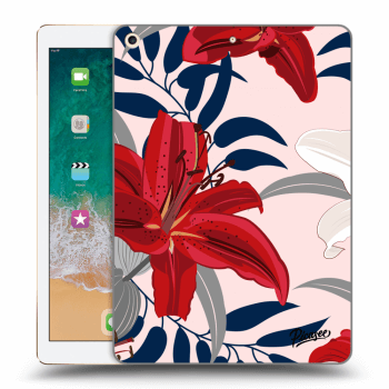 Ovitek za Apple iPad 9.7" 2017 (5. gen) - Red Lily
