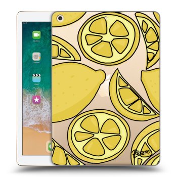 Picasee silikonski prozorni ovitek za Apple iPad 9.7" 2017 (5. gen) - Lemon