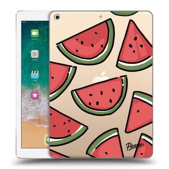 Picasee silikonski prozorni ovitek za Apple iPad 9.7" 2017 (5. gen) - Melone