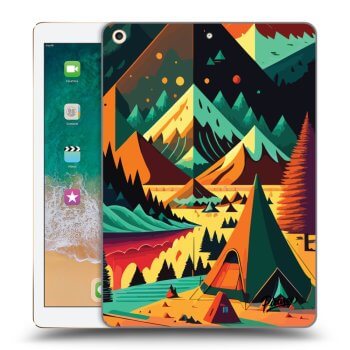 Picasee silikonski prozorni ovitek za Apple iPad 9.7" 2017 (5. gen) - Colorado